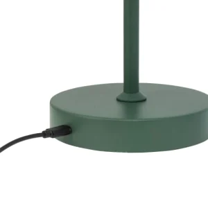 Dyberg Larsen Stockholm – Lampe De Table En Métal Vert Foncé, H 30 Cm D 20 Cm 16