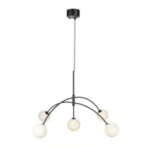 Markslöjd Suspension 5 Lumières Métal/verre Opalin D117cm 18