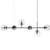 Bolia Suspension 6 Lumières Métal/verre L114cm 16