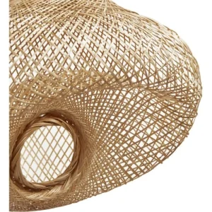 ATHM DESIGN Suspension Abat Jour Bambou Beige 13