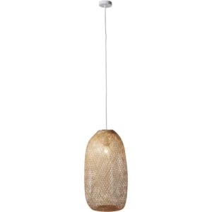 ATHM DESIGN Suspension Abat Jour Bambou Beige 11