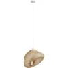 ATHM DESIGN Suspension Abat Jour Bambou Beige 22