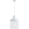 ATHM DESIGN Suspension Abat Jour Métal Blanc 19