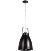 ATHM DESIGN Suspension Abat Jour Métal Noir 20