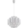 ATHM DESIGN Suspension Abat Jour Polypropylène Blanc 8