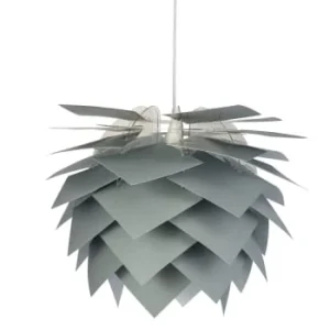 Dyberg Larsen Suspension Avec Ailettes Polycarbonate Couleur Gris, H 40 Cm D 45 Cm 14