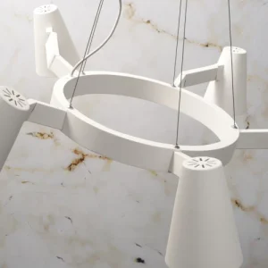 It’s About Romi Suspension Blanche 5 Lampes 10