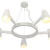 It’s About Romi Suspension Blanche 5 Lampes 19