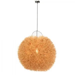 Meubles & Design Suspension Boule 85cm En Rotin Naturel 7