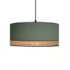 Kauze Luminaires Suspension Déco En Coton Et Bandeau Raphia Ø 50cm 19