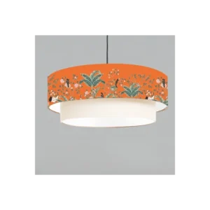 Abat-jours Suspension Double Jungle Mandarine Ø 65 X H 30 9