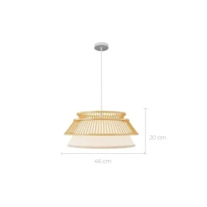 Rendez Vous Déco Suspension En Bambou Naturel D46 Cm 11