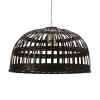 Lussiol Lighting Suspension En Bambou Noir D. 40 Cm 17