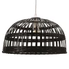 Lussiol Lighting Suspension En Bambou Noir D. 60 Cm 11