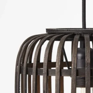 BRILLIANT Suspension En Bois Noir 12