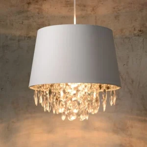 Lucide Suspension En Cotton Blanc 15