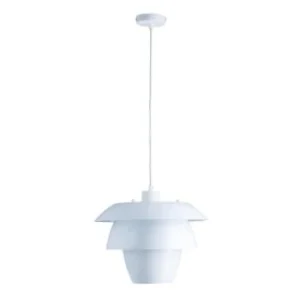 Altobuy Suspension En Métal Gris Forme Fleur Géométrique 14