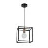 Lucide Suspension En Métal Carré H25cm 20