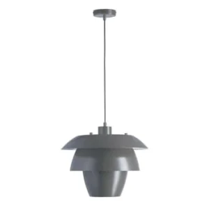 Altobuy Suspension En Métal Gris Forme Fleur Géométrique 16