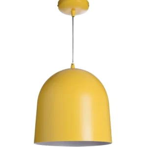 Lussiol Lighting Suspension En Métal Jaune D. 30 Cm 8