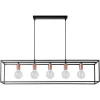 Lampea Suspension En Métal Noir 155 Cm 20