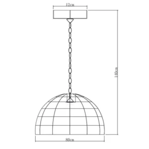 Keria Suspension En Paper Naturel 14