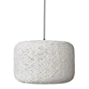 Dyberg Larsen Suspension En Papier Filé Et Fil Métallique Blanc, H 30 Cm D 45 Cm 22