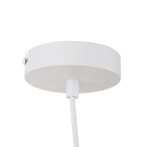 Maisons Du Monde Suspension En Rotin Et Coton Blanc 6