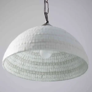 Casatera Suspension En Verre Blanc 15