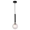 Sulion Suspension En Verre Et Support De Lampe Noir 17