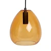 Maisons Du Monde Suspension En Verre Teinté Orange D16 11