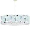 Abat-jours Suspension Enfant Rennes Petit Bleu Ø 50 X H 25 17