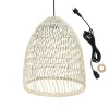 Lumisky Suspension Extérieur Rotin Beige D40CM 22