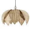 Maisons Du Monde Suspension Fleur En Fibre Végétale Tressée 22