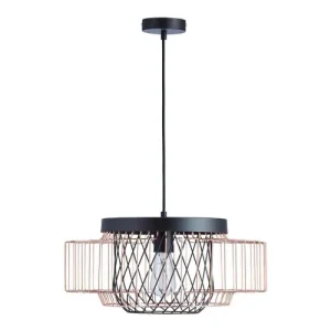 Lampea Suspension Industrielle En Cuivre 127 Cm 11