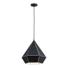 Lampea Suspension Industrielle En Noir 150 Cm 16