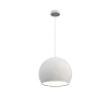 Lumicom Suspension Métal Blanc Mat 25cm 19