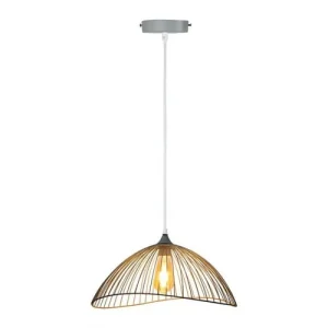 Decoratie Suspension Métal Filaire Gris 12