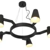 It’s About Romi Suspension Noire 5 Lampes 20