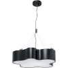 Kare Design Suspension Nuage Noir En Acier Et Verre 14