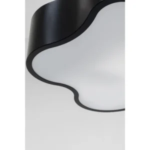 Kare Design Suspension Nuage Noir En Acier Et Verre 11