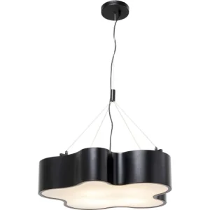 Kare Design Suspension Nuage Noir En Acier Et Verre 15