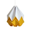 Tedzukuri Atelier Suspension Origami Bicolore En Papier Taille L 17