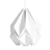 Tedzukuri Atelier Suspension Origami Couleur Unie En Papier Taille M 22