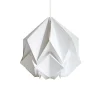 Tedzukuri Atelier Suspension Origami Couleur Unie En Papier Taille S 20