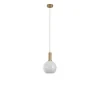 HOUSE NORDIC Suspension Ronde En Verre Blanc 20