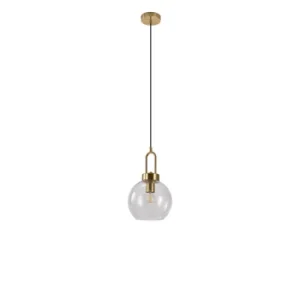 HOUSE NORDIC Suspension Ronde En Verre Transparent 12