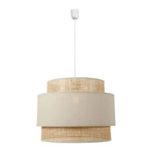 Jardideco Suspension Ronde Gigogne Rotin Beige D40cm 8