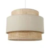 Jardideco Suspension Ronde Gigogne Rotin Beige D40cm 17