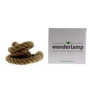 Wonderlamp Suspension Rustique Avec Corde Réglable En Hauteur ø10 Cm 18